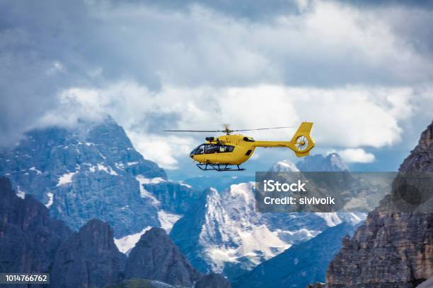 Panoramic Flight Over The Mountains Air Transport Stock Photo - Download Image Now