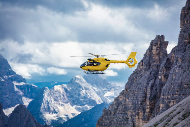 istock Panoramic flight over the mountains. Air transport. 1014766772