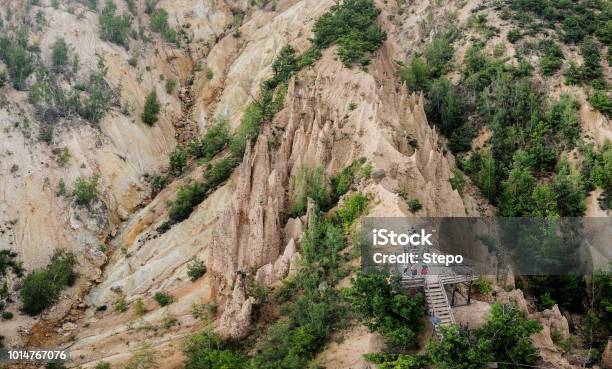Devils Town Serbia Stock Photo - Download Image Now - Aerial View, Devil, Drone