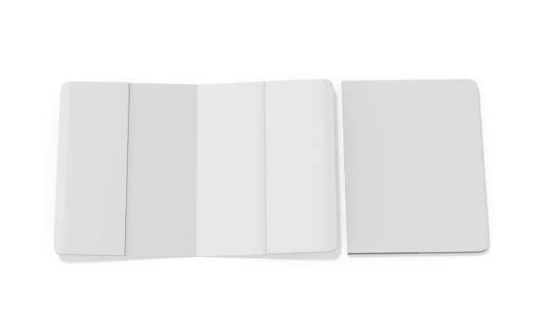istock Passport Cover Mock Up On Isolated White Background, 3D Illustration 1014767834