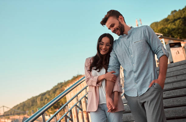 istock Romantic couple in the city 1014775456