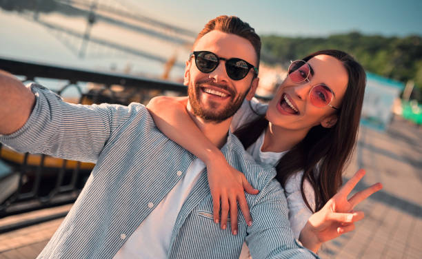 istock Romantic couple in the city 1014777934