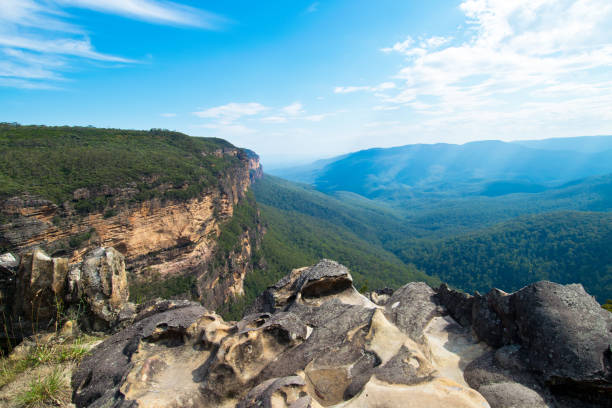 istock Lookout over Jamison Valley. Blue Mountains in Australia. 1014785702