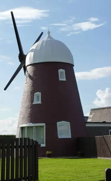 Old Windmill at Clanfield in Hampshire on top of windmill hill as its known