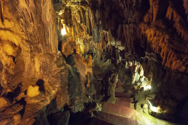 istock Drogarati Caves in Kefalonia Island Greece exploring 1014795826