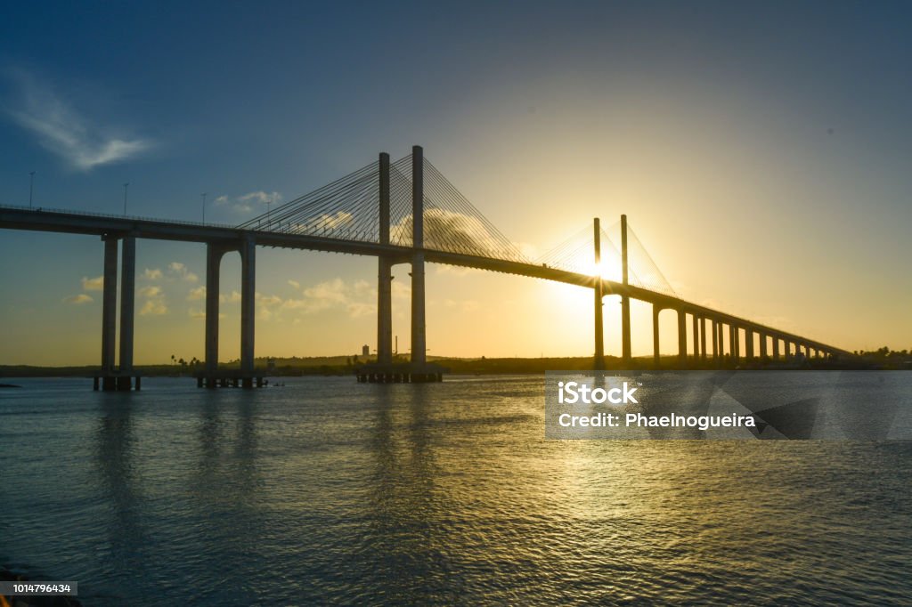 Ponte Newton Navarro Bridge On Sunset Landmark In Natal Rio Grande Do Norte  Brazil Stock Photo - Download Image Now - iStock