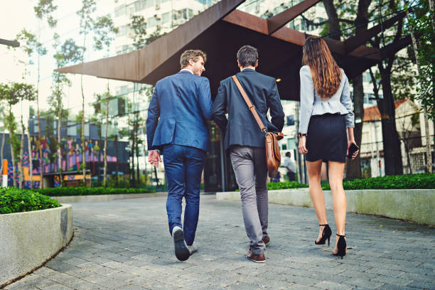 istock They have made it to their business location 1014810864