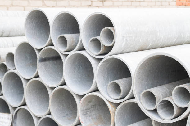 istock Pipes without naportnye used for construction 1014813674