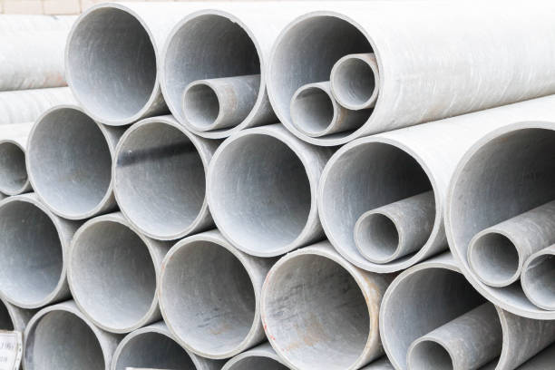 istock Pipes without naportnye used for construction 1014813684