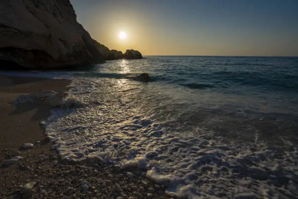 Photo of The Beach of Myrtos on Kefalonia Island Greece