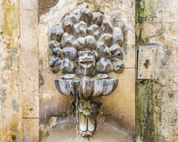 istock Sculptural Sprue at Villa Borghese Park 1014837624