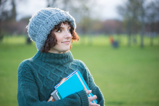 istock Young Woman Going Back to School 1014857004