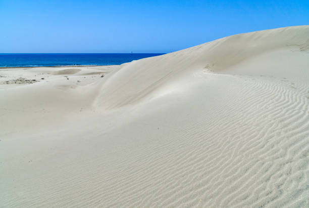 Famous Patara beach in Turkey situated on Mediterranean Sea