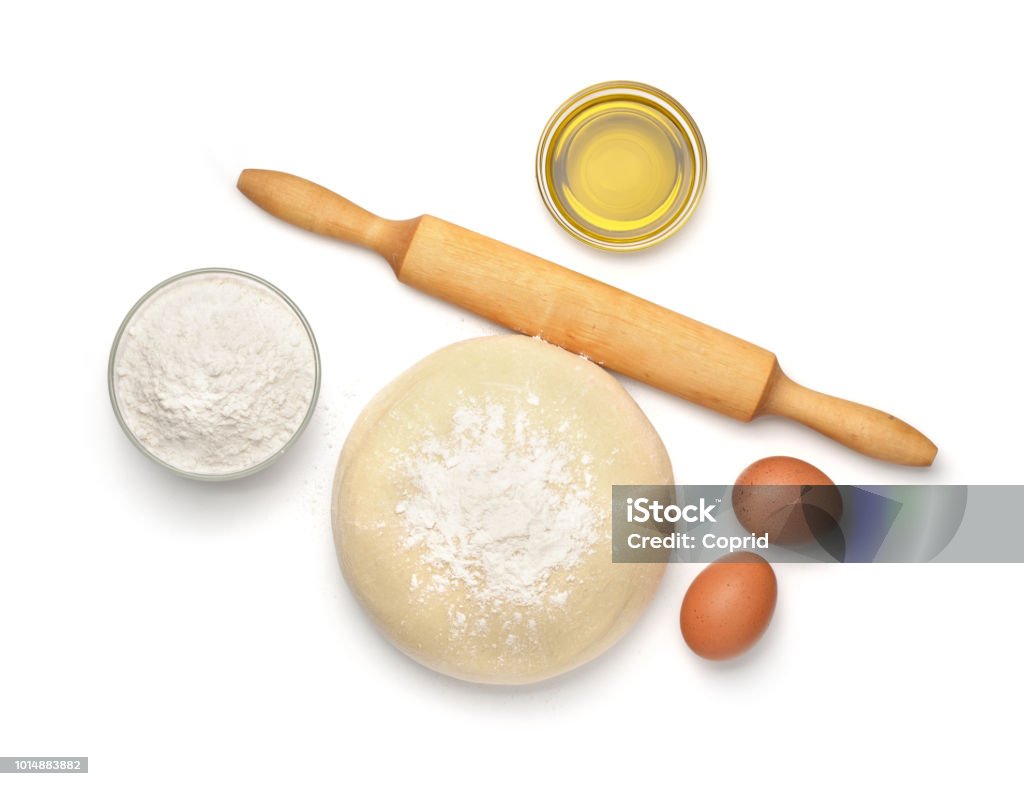 Ingredientes massa e assar - Foto de stock de Massa royalty-free