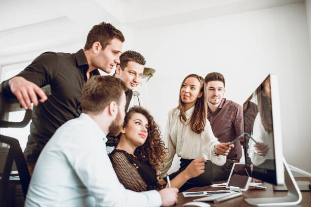 istock Young Business Team Working On New Project 1014887956