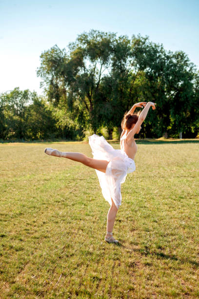 istock Sensual ballerina in nature 1014897848