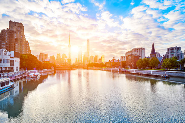 istock Urban scenery in Shanghai, China 1014903826