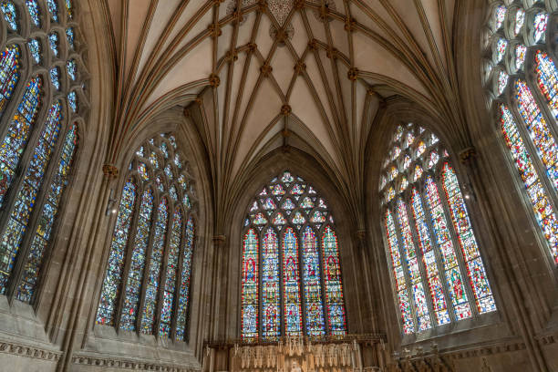 istock Wells cathedral Lady chapel 1014908658