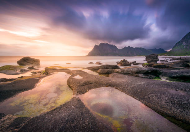 istock Uttakleiv beach in Norway 1014912294