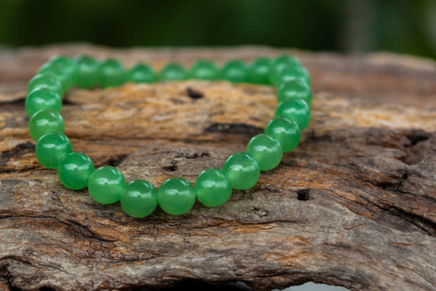 istock The Aventurine Stone Bracelet 1014924736