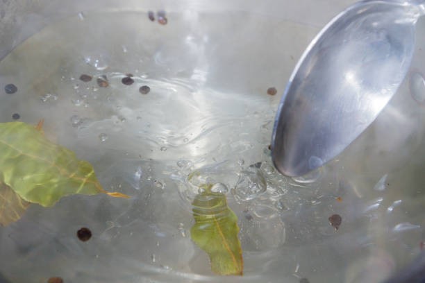 istock Hot marinade cooked with vinegar and spices 1014934200