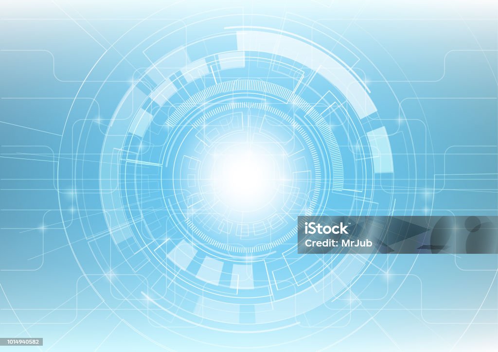 Abstract innovation technology and digital hi tech background, vector illustration Abstract futuristic innovation technology and digital hi tech background, vector illustration Technology stock vector