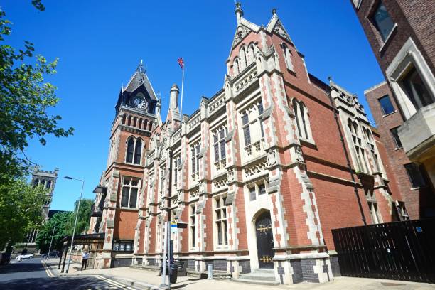 York UK brick facades typical in England United Kingdom North Yorkshire