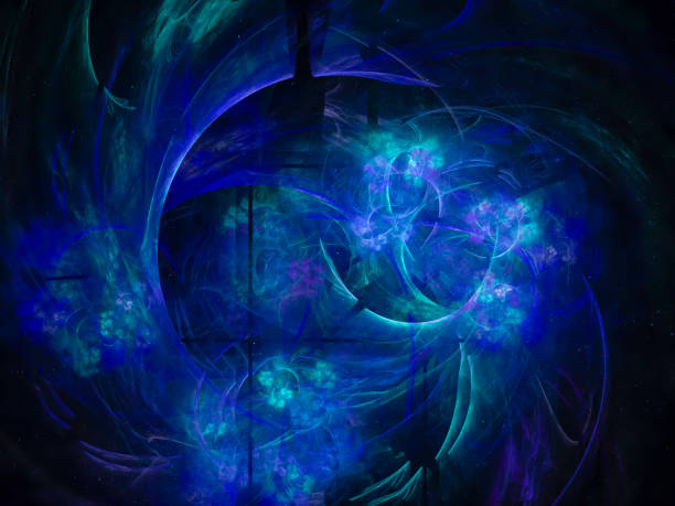 istock abstract fractal digital background beautiful design 1014954408