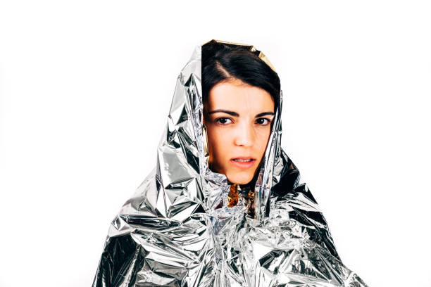 istock Silver foil survival 1014983404