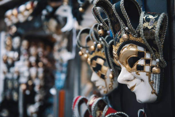 istock Venetian masks in a shop in Venice 1014984550
