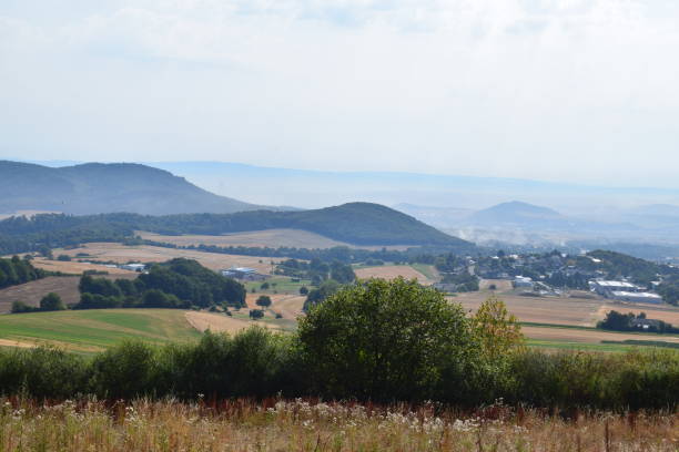istock volcanic hills in Eifel region at harvest time 1014984556