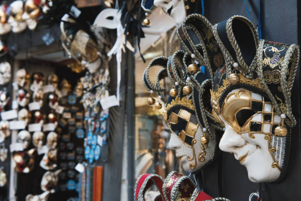 istock Venetian masks in a shop in Venice 1014986924