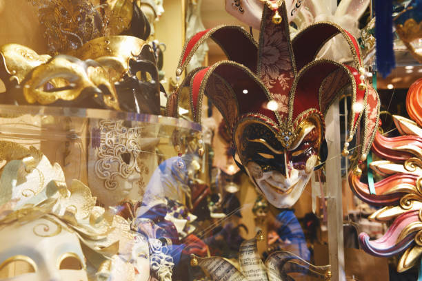 istock Venetian masks in a shop in Venice 1014987578