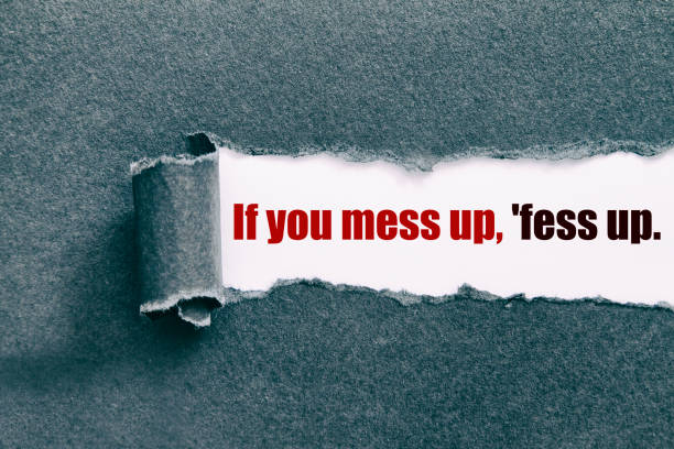istock If you mess up, fess up 1015004156