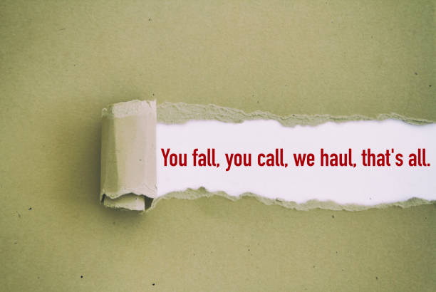 istock You fall, you call, we haul, that is all. 1015007066