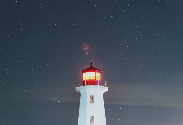 istock Peggy's Cove Lighthouse in Stars 1015012690