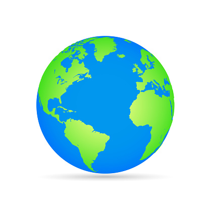 World Map And Globe Detail Vector Illustration Eps 10 Stock world-map-and-globe-detail-vector-illustration-eps-10-stock