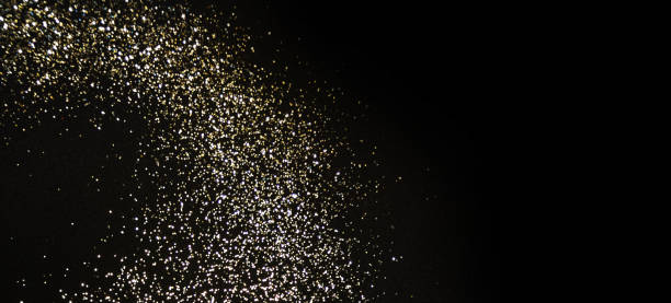 istock Golden (Christmas, New Year) Glitter Lights Defocused Background 1015045234