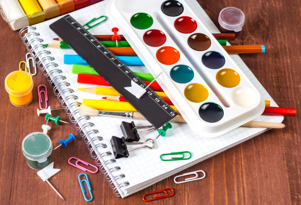 istock School supplies on a old wooden background 1015058702