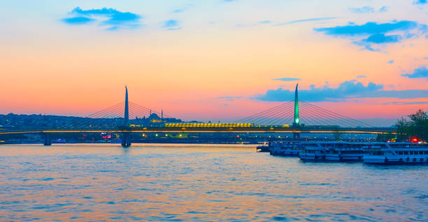 istock The Golden Horn Metro Bridge 1015080210