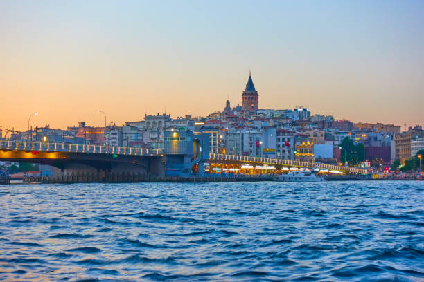 istock Galata Bridge over Golden Horn inlet 1015080318