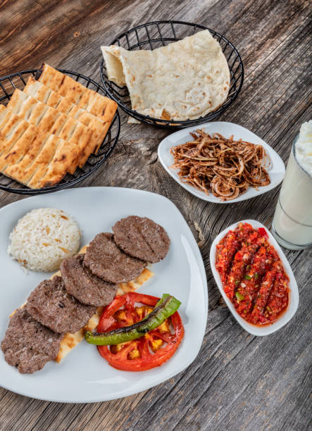 istock Traditional Turkish cuisine Sivas meatballs. (Sivas Leaf Meatballs) 1015107310