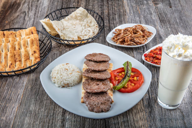istock Traditional Turkish cuisine Sivas meatballs. (Sivas Leaf Meatballs) 1015112146