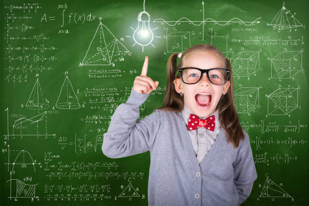 istock Little teacher showing school education concept 1015134044
