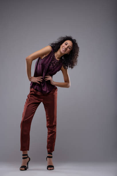istock Happy vivacious young woman with a beaming smile 1015143998