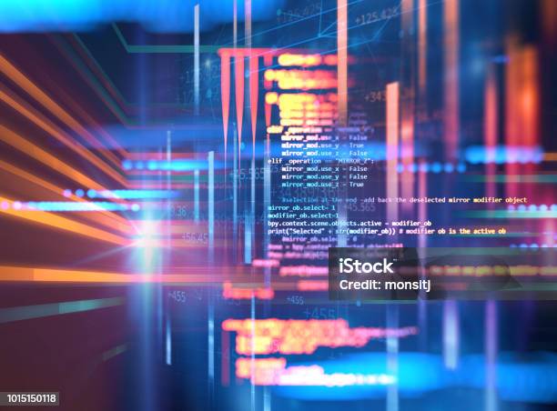 Programming Code Abstract Technology Background Of Software Developer ...