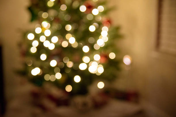istock A bokeh of a sparkly Christmas tree. 1015167922