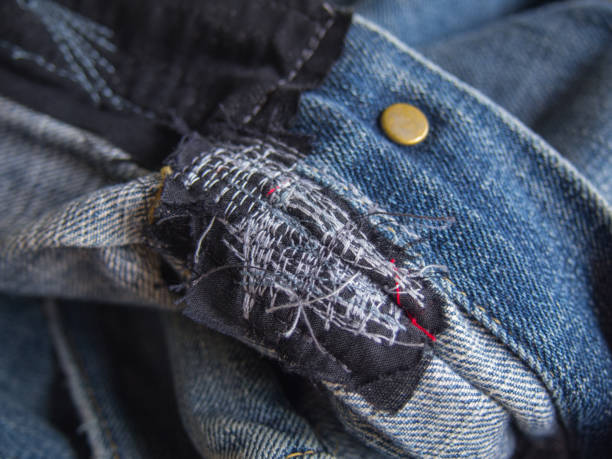 istock Fine Detail Of Denim 1015175332