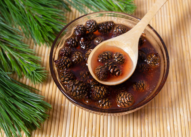 istock Pine cones jelly close up 1015212326