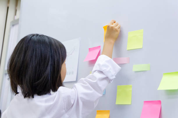 istock Asian girl preparing for presentation 1015214780